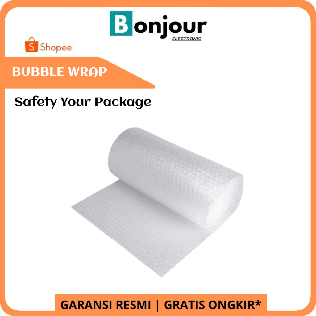 

Bubble Wrapping Packing Paket - Pelindung Paket Anda