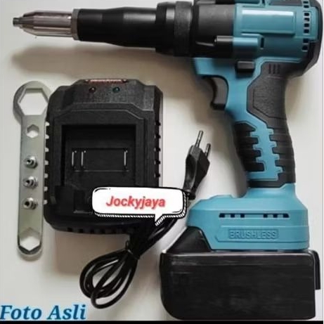 Mesin Bor Rivet Electrik Rivet Gun Cordless Alat Bor Rivet Mesin Rivet