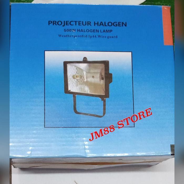 Lampu sorot lampu tembak kap halogen 500w 500 w 500 watt / Cap halogen 500watt 500 watt
