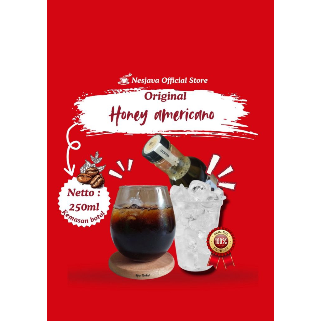 

Minuman Honey Americano