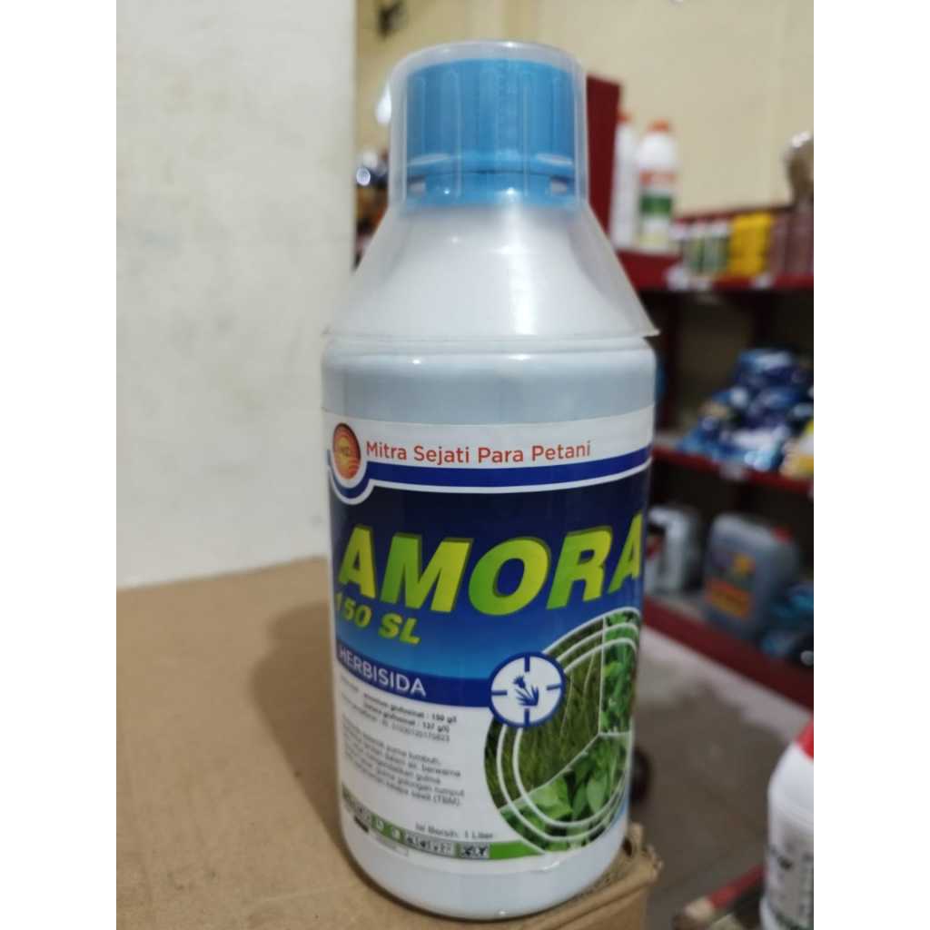 

AMORA 150 SL 1 Liter herbisida bahan aktif: amonium glufosinat: 150 g/l