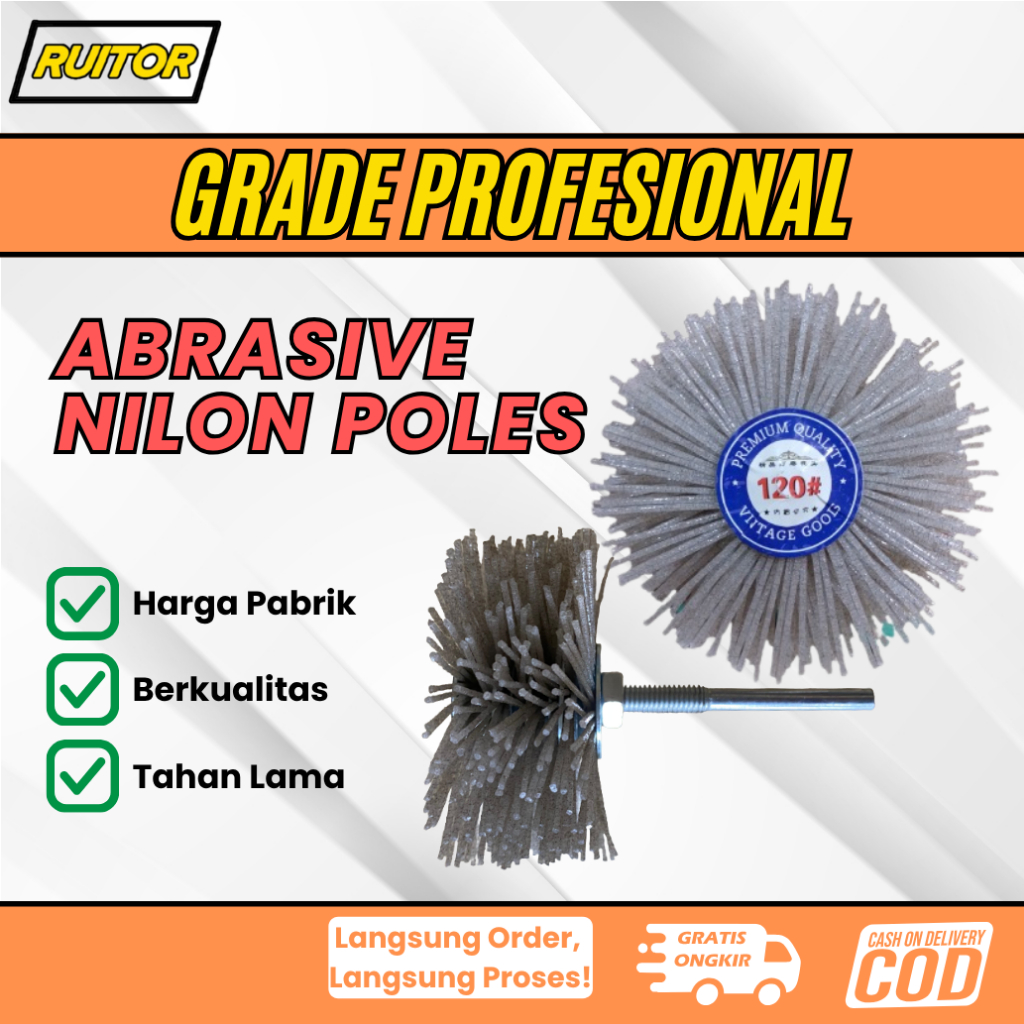 Abrasive Nilon Poles | Nylon Wheel Brush