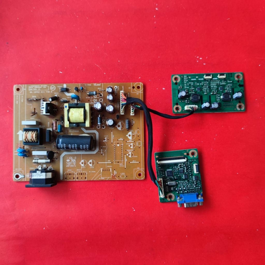 power suplay dan mb module monitor BENQ GL2230-B GL2230A