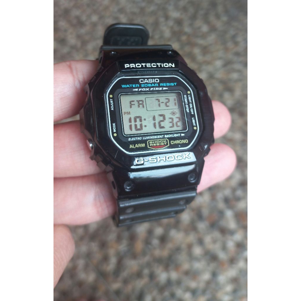 Casio G-Shock DW-5600E Second/Bekas/Preloved