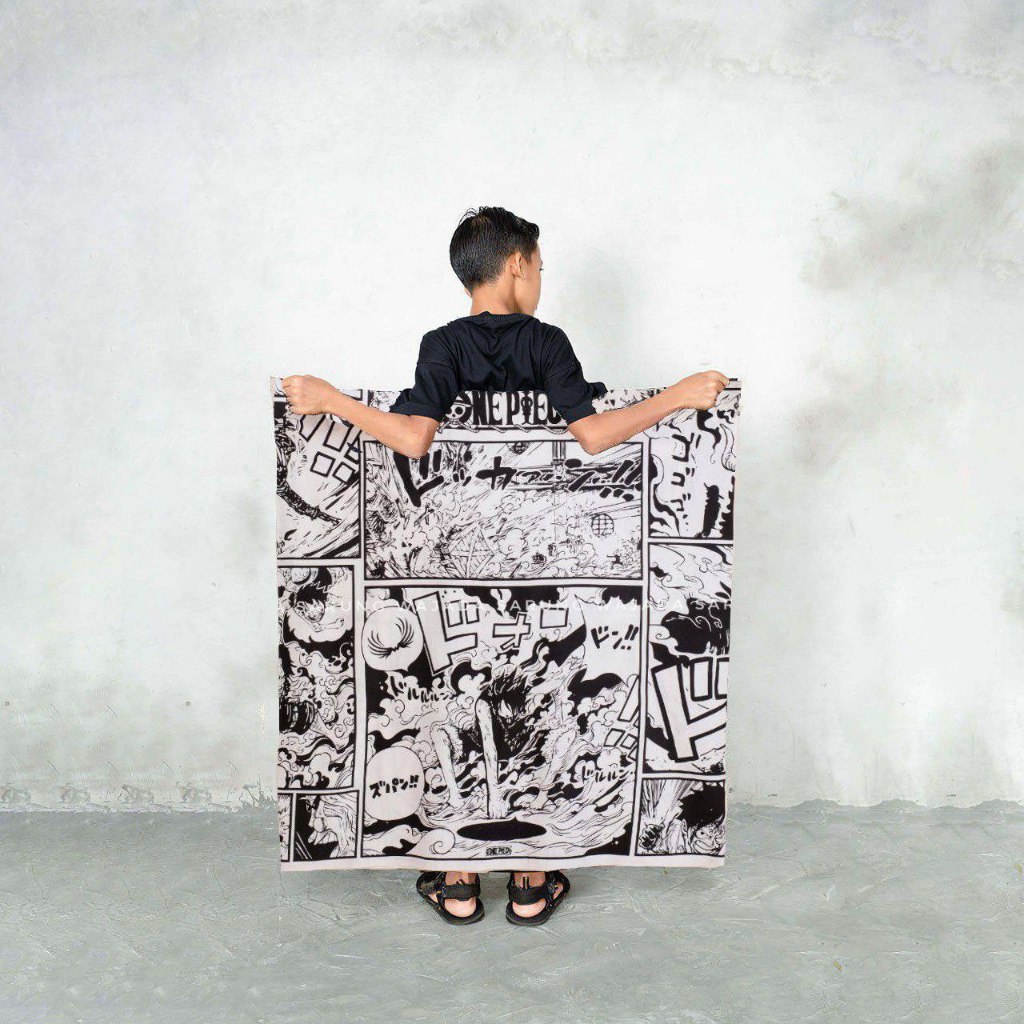 Sarung Anak Laki Laki Sarung Anime sarung One Piece Sarung Naruto Sarung Karakter Anak Laki Laki Rem