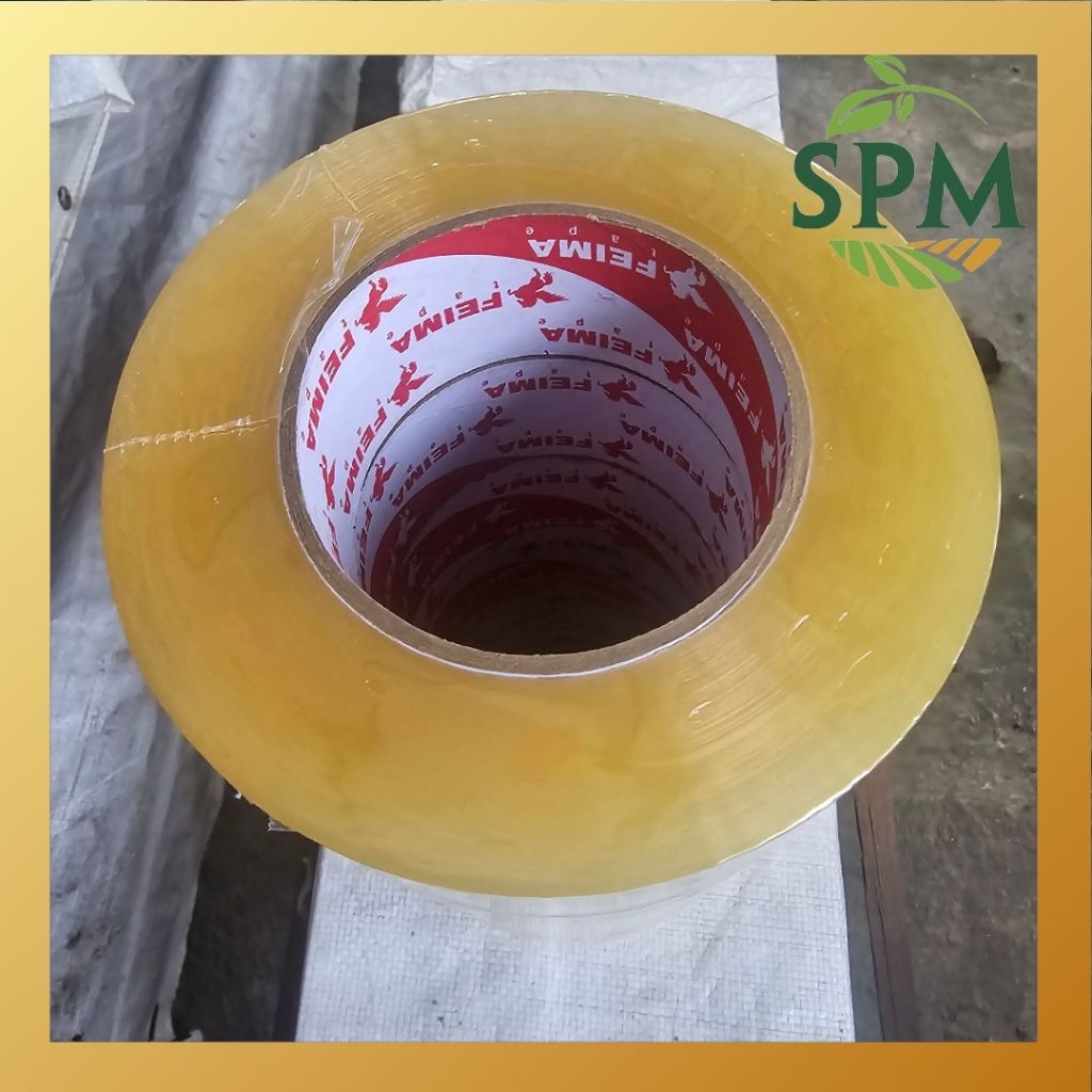

SPM Lakban Jumbo 300 Yard Ekonomis | Isolasi Bening Murah