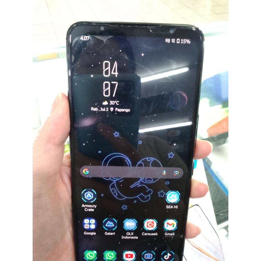 lcd asus rog 5s original copotan