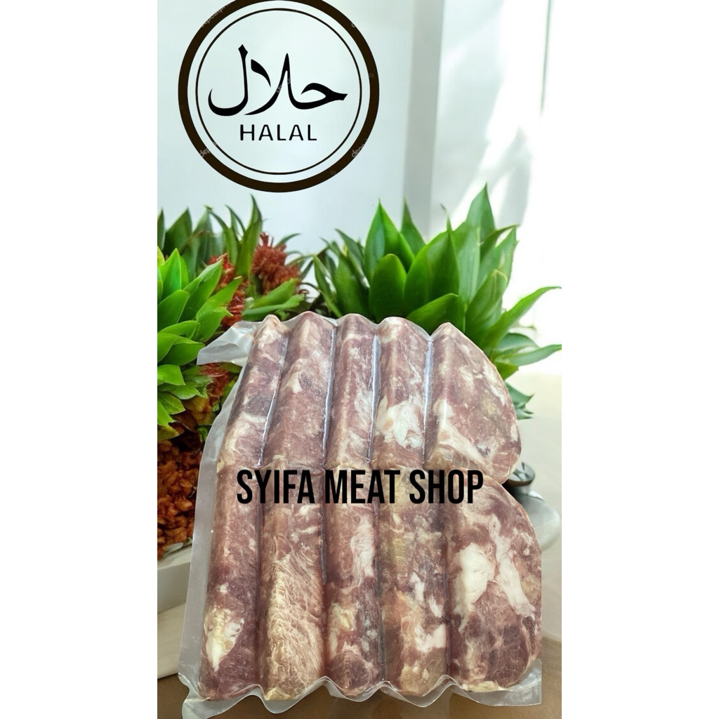 

Beef mess kipas/bulan 1kg cut 100g ekonomis isi 10