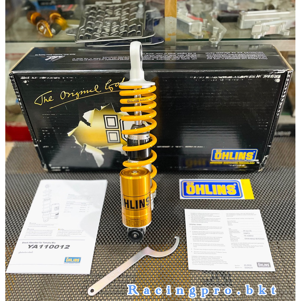 ohlins mio , fino , soul , original type YA 110012