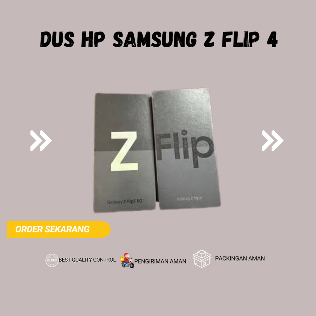 Dus Box Hp Samsung Z FLIP 4 -Aksesorishpnow