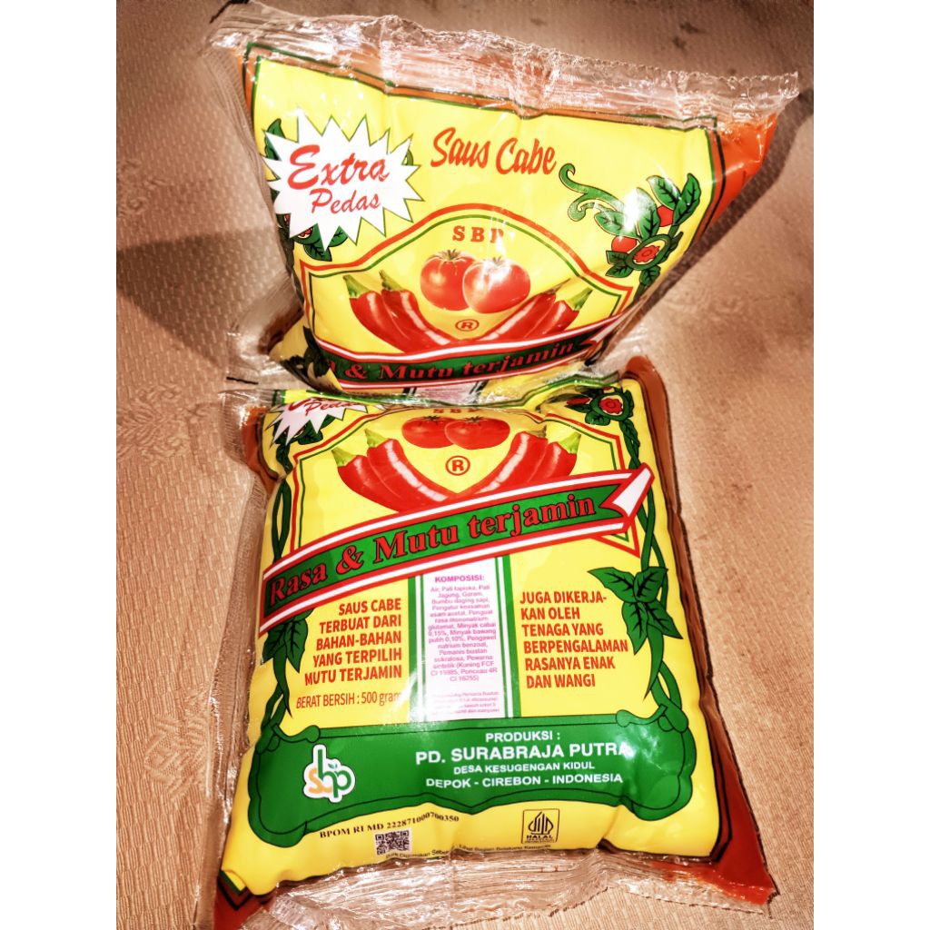 

saos SBP kemasan 500g