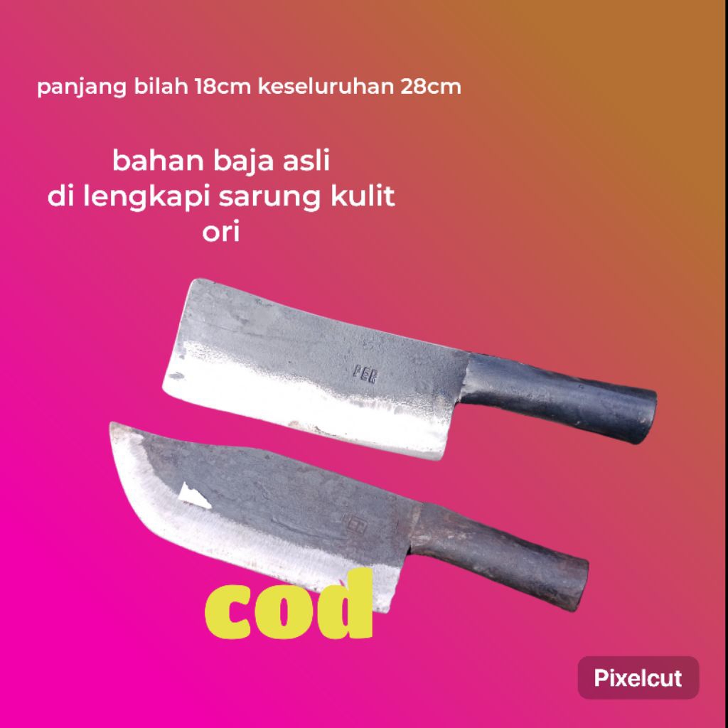 pisau daging tulang