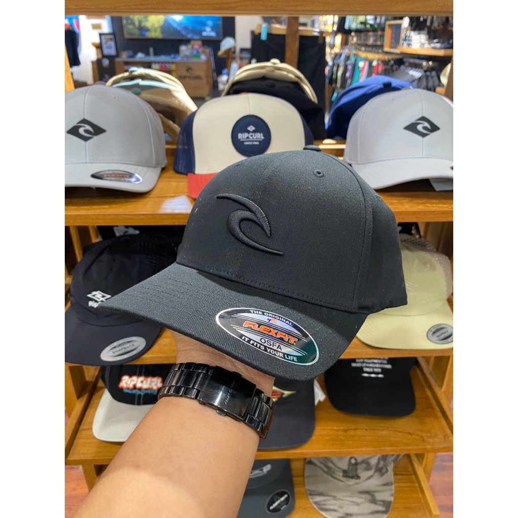 TOPI RIPCURL ORIGINAL 100% TEPAN FLEXFIT CAP