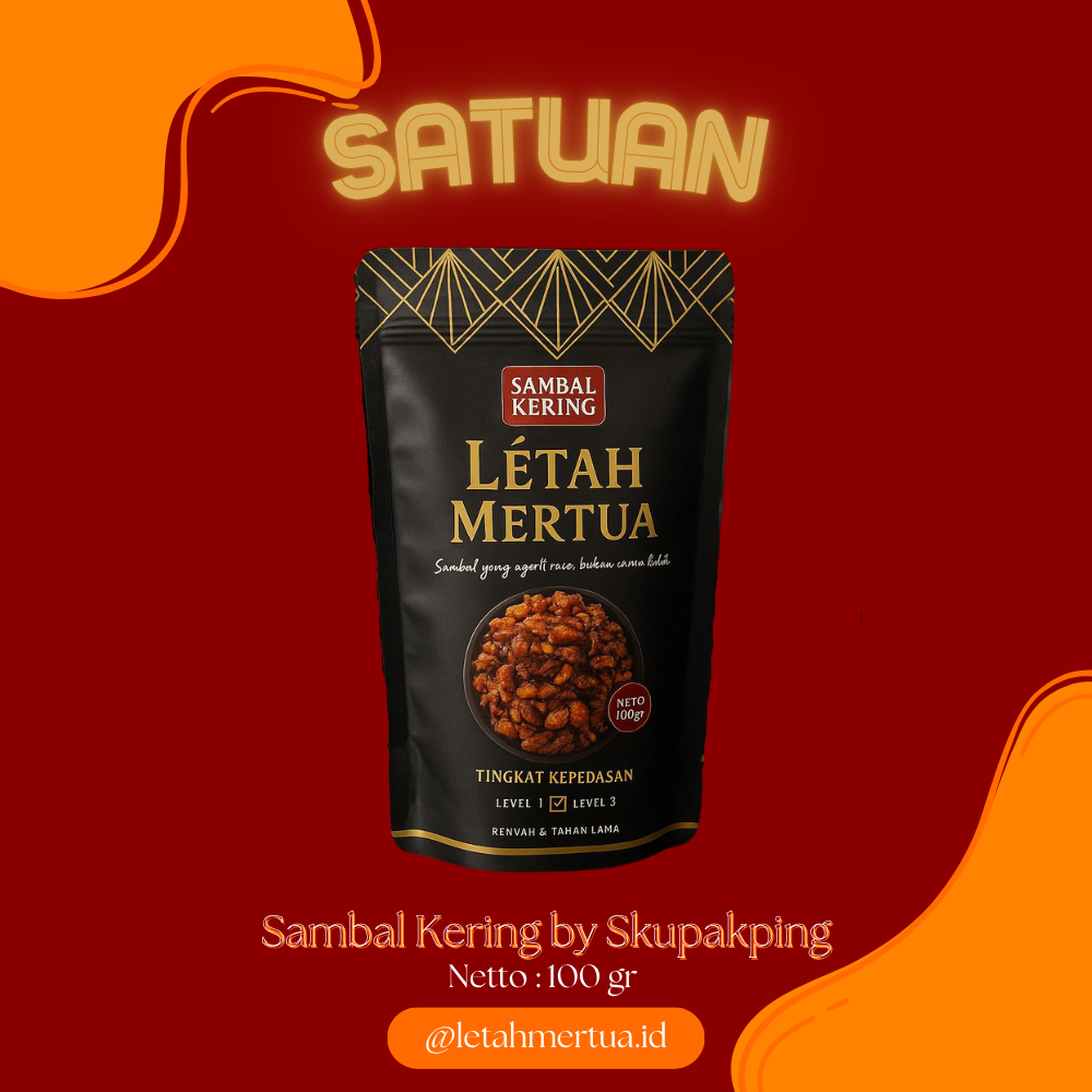 

Sambal Bawang Kering Kriuk Krispy Létah Mertua Pedas Hot Original Daun Jeruk