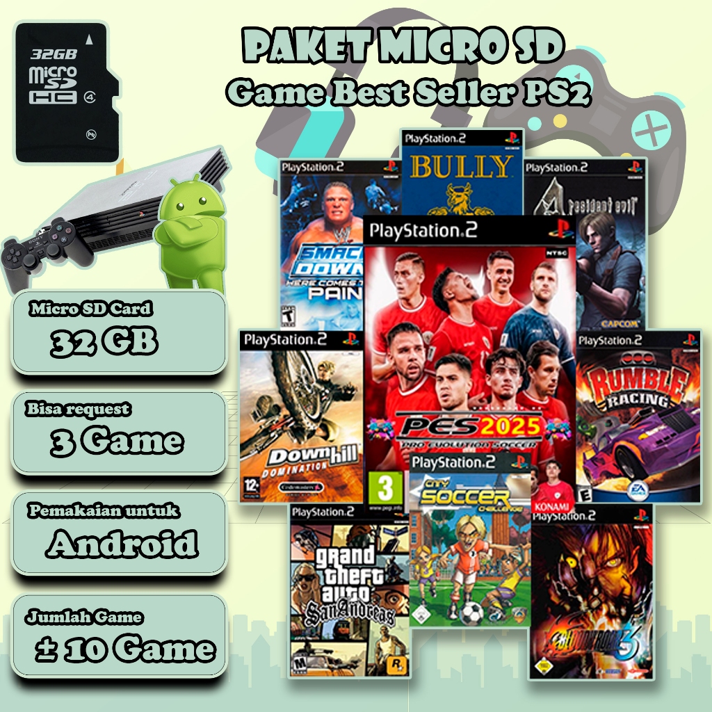 SD Card Game PS2 Untuk Android