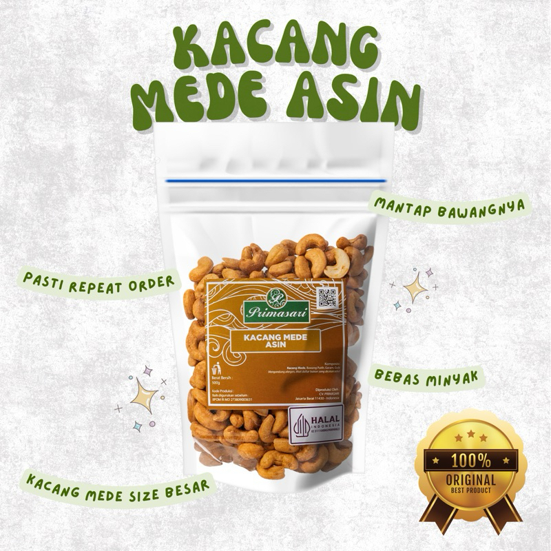 

kacang mede asin primasari 250gr