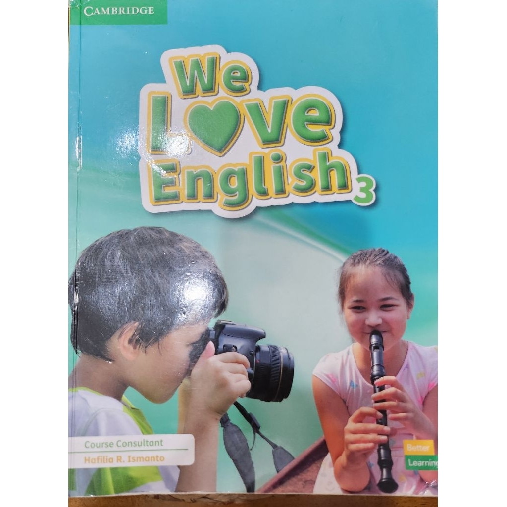BUKU BEKAS ORIGINAL WE LOVE ENGLISH 3