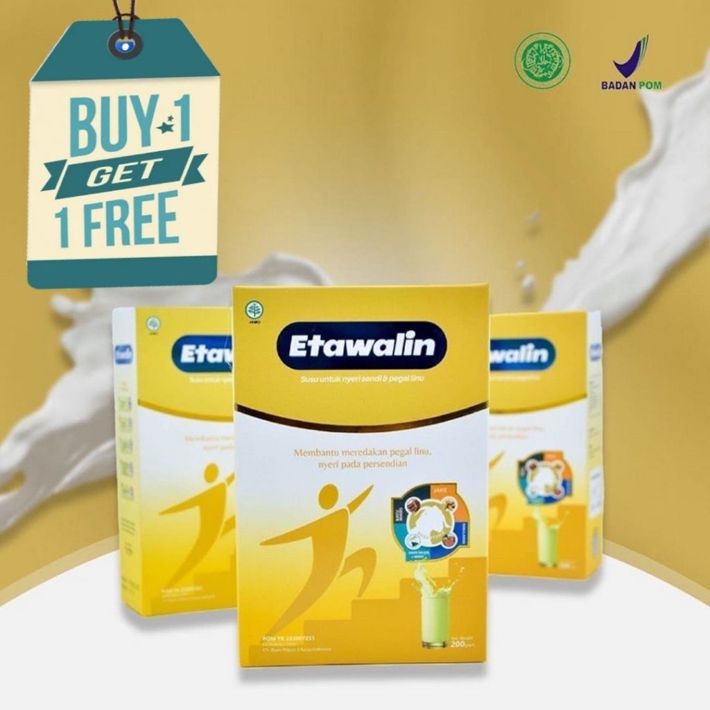 

Etawalin Buy 1 Free 1 - Susu Asam Urat Kolestrol Rematik Nyeri Sendi Tulang Pada Tubuh Original Asli