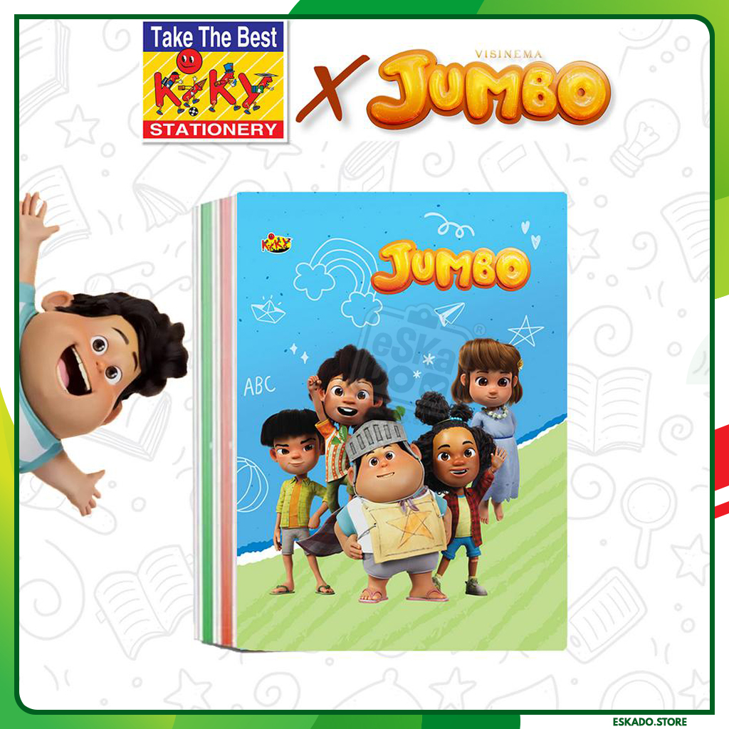 

KIKY X JUMBO Edisi Spesial Buku Tulis 38 Lembar - 1 Pak 10 Buku