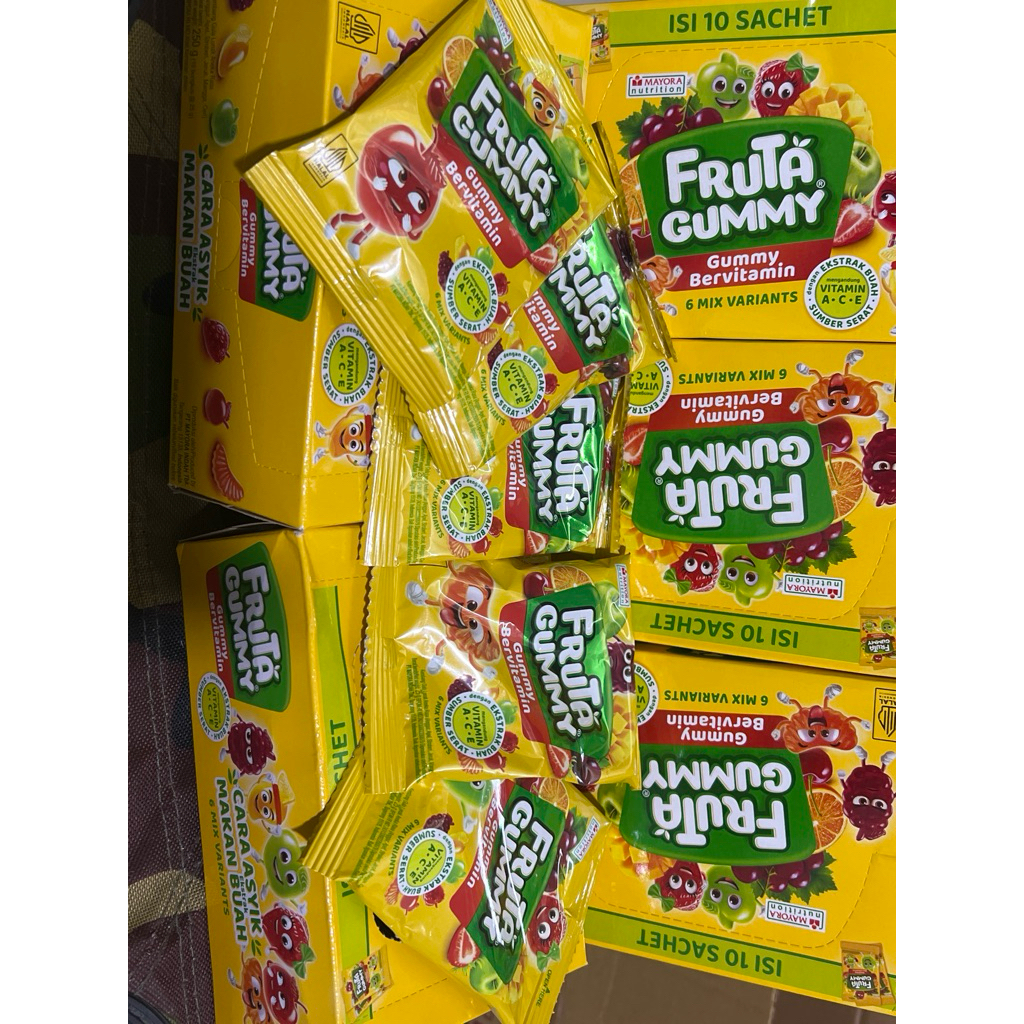 

Classica2106 Permen Jelly Fruta Gummy An Paket 5 Pcs