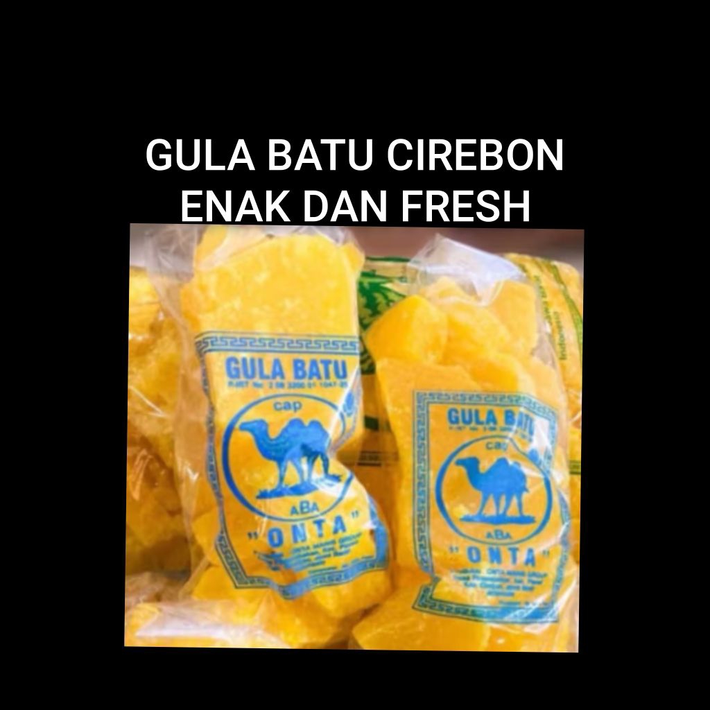 

GULA BATU KUNING KHAS CIREBON/GULA BATU KHAS CIREBON KEMASAN PAKET 1 KG/GULA BATU FRESH HOMEMADE KHAS CIREBON PAKET 1 KG