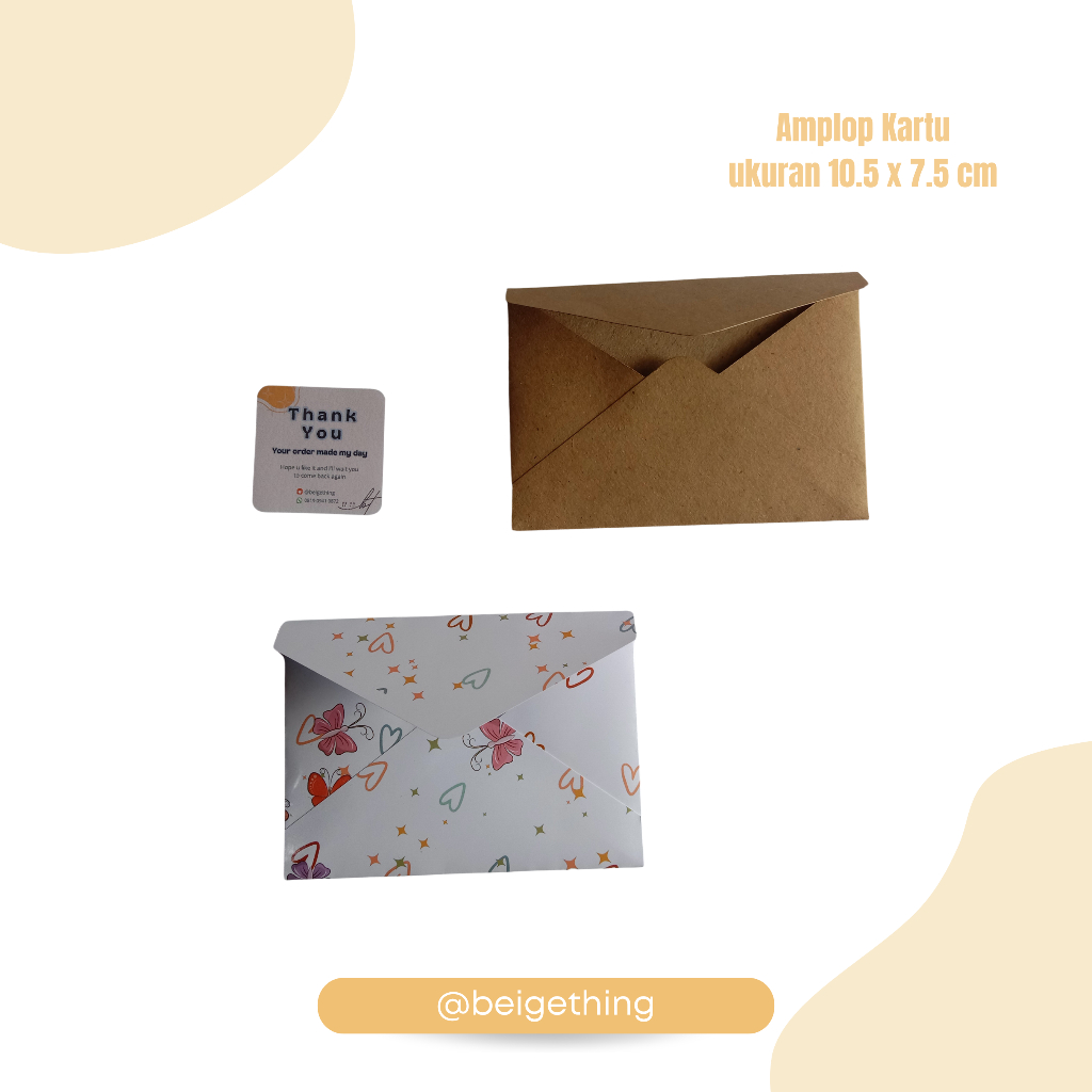 

Amplop Mini | Amplop Vintage Kraft | Amplop Coklat | Amplop Glossy