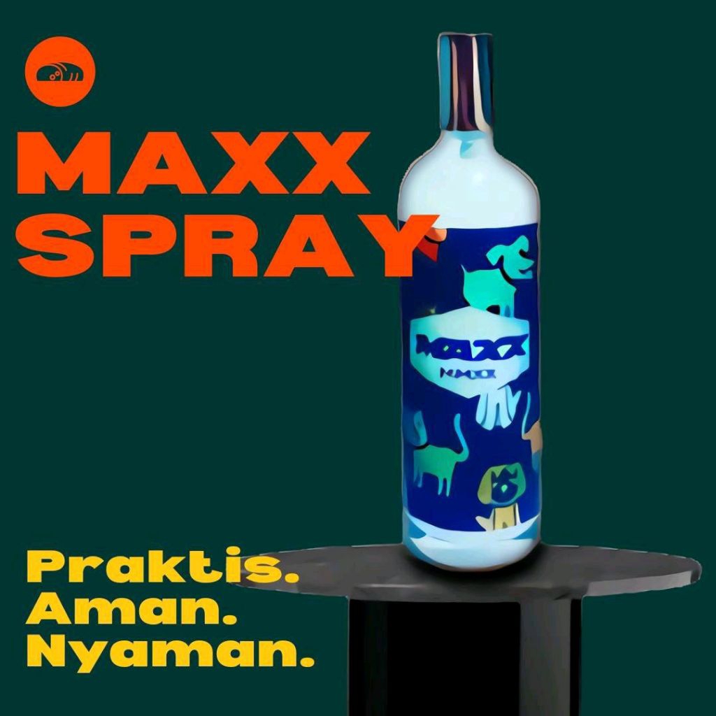 OBAT KUTU MAXX SPRAY AMPUH MEMBUNUH KUTU KUCING DAN AMAN JIKA TERJILAT