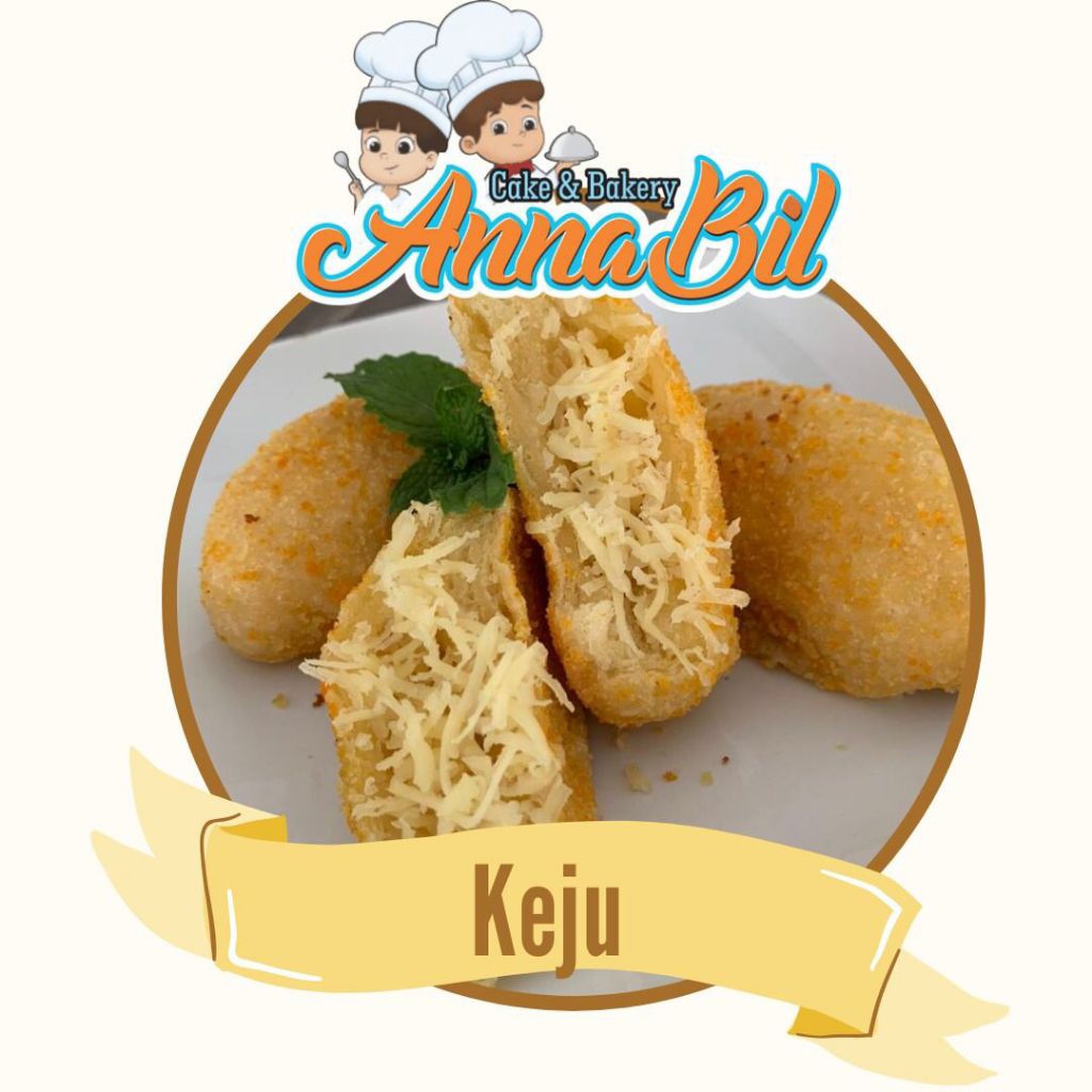 

roti goreng beku rasa keju