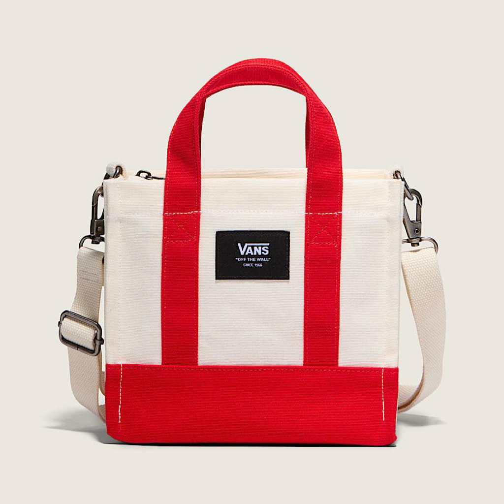Vans Lil Pergs Tote Bag Antique White Red 100%Original