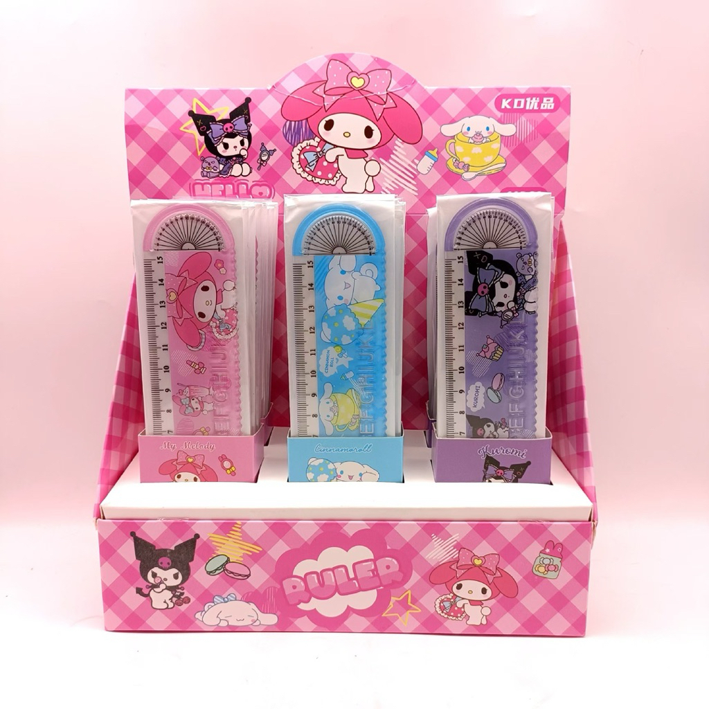 

Penggaris Karakter Anak 15cm Gambar Pokemon Sanrio Captain America Cinnamorol Kuromi