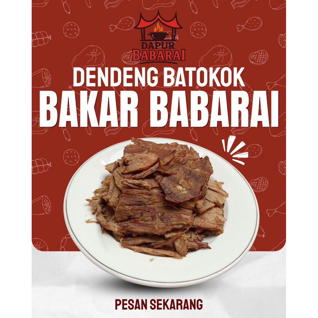

Dendeng Batokok Bakar Babarai