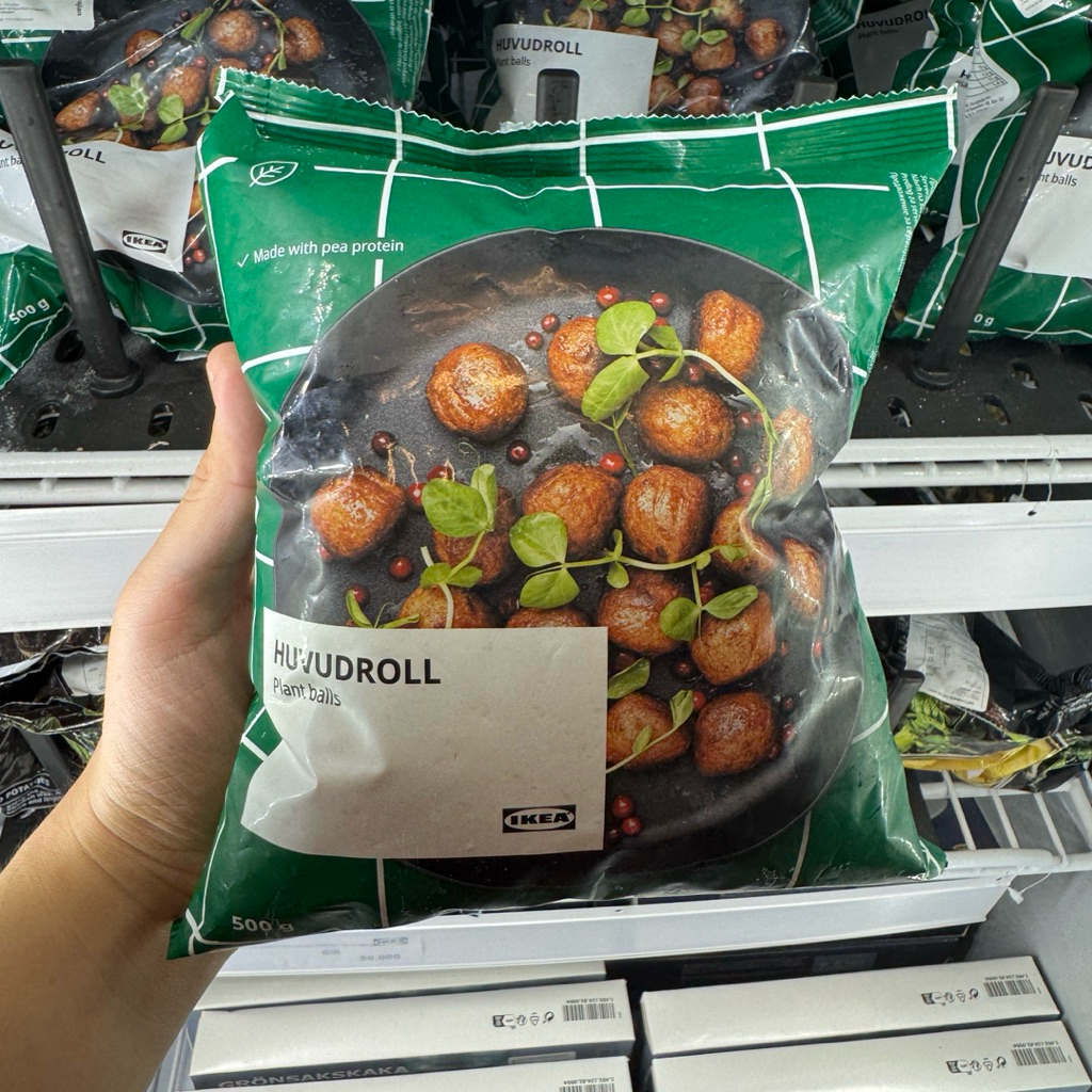 

Swedish Plant Ball Baso Vegan IKEA Huvudrolll 500 gram