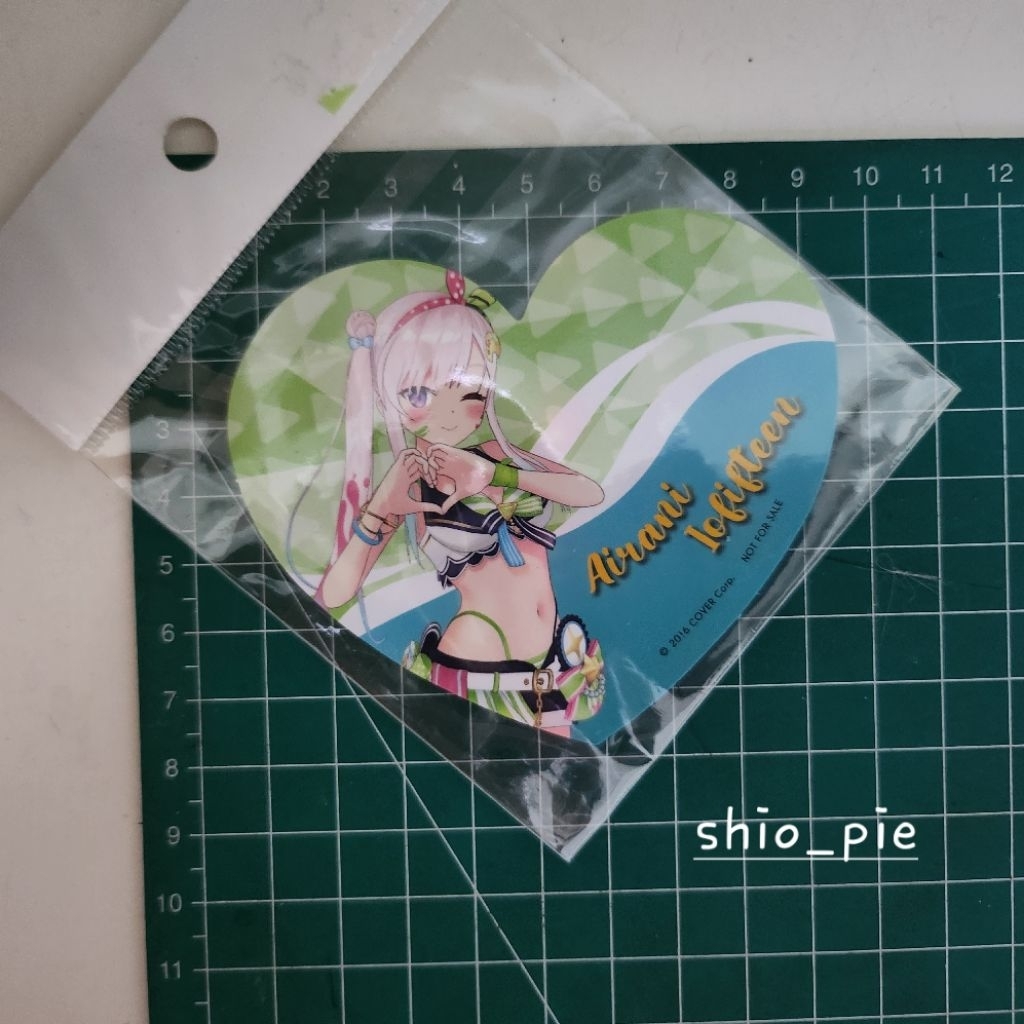 Hololive Indonesia Airani iofifteen Iofi heart coaster