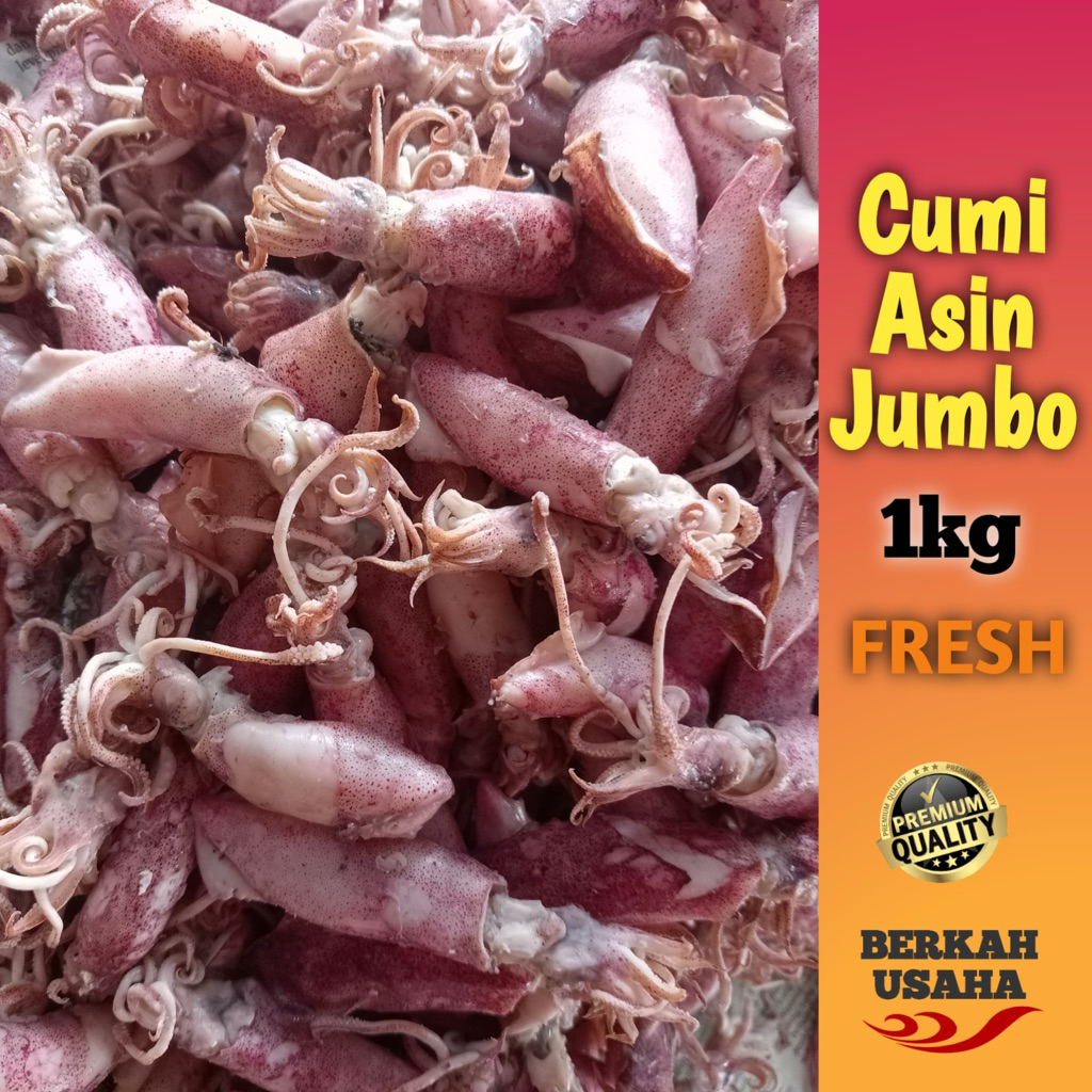 

CUMI ASIN JUMBO 5-7cm 4-5cm 3-4cm 1kg kering 80% ikan asin murah