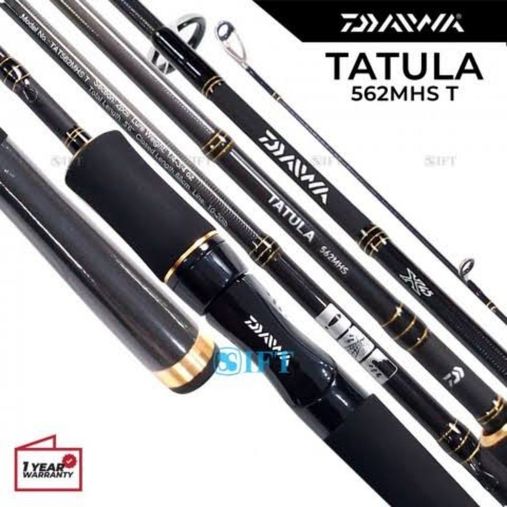 JORAN DAIWA TATULA 165/180MHS T (10-20LB) FULL EVA - RING FUJI ALCONITE