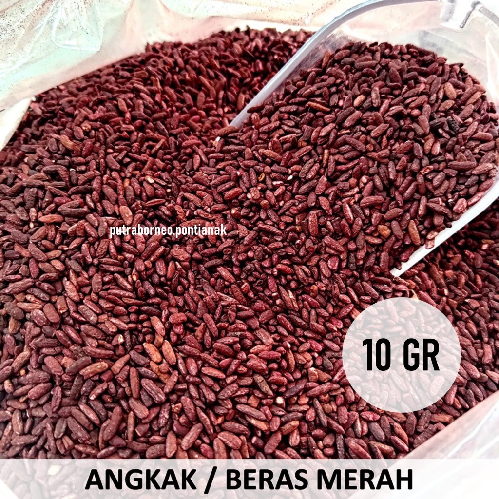 

Angkak Merah 10gr / Beras Angkak / Angkhak Red Yeast Rice untuk Demam Berdarah DBD & Penambah Trombosit