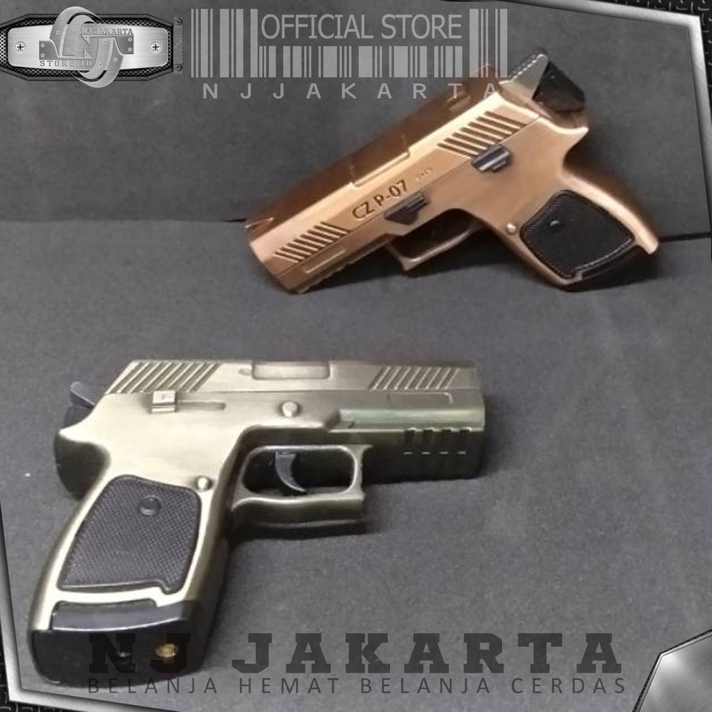 Korek Api Miniatur Pistol Api Las Antik dan Unik