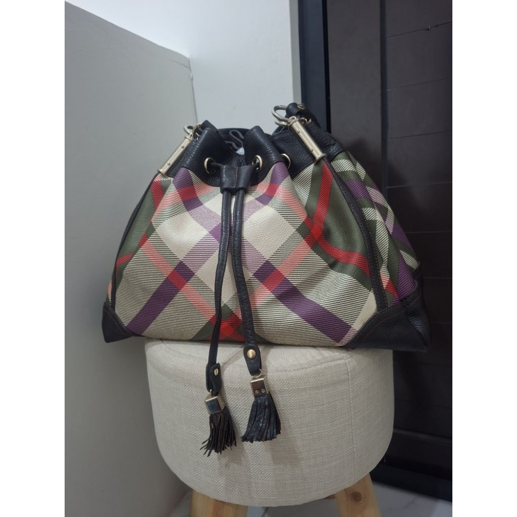 Tas Preloved Daks Serut Kombinasi Warna