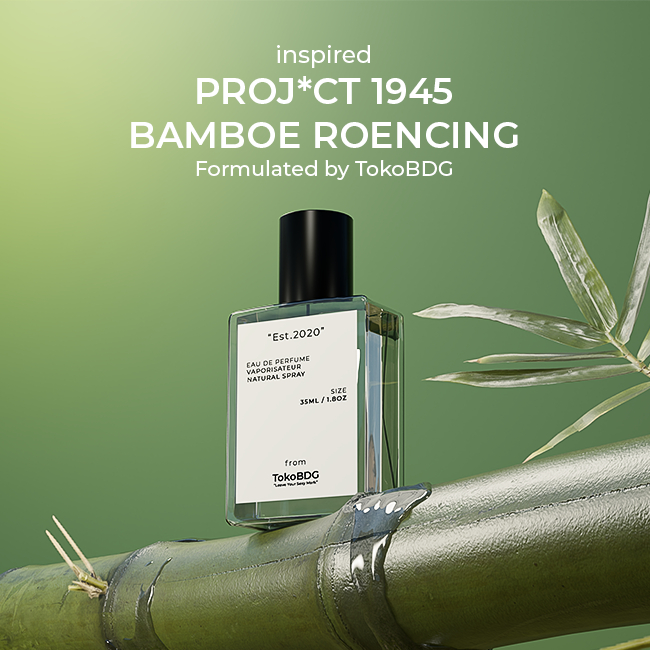 Parfum Bamboe Roencing Pro*ect 1945 Inspired by TokoBDG - Parfum unisex