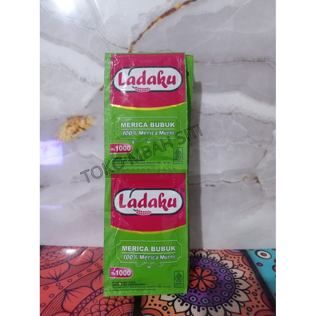 

LADAKU BUBUK MERICA MURNI 2,5 GR ISI 5 sachet