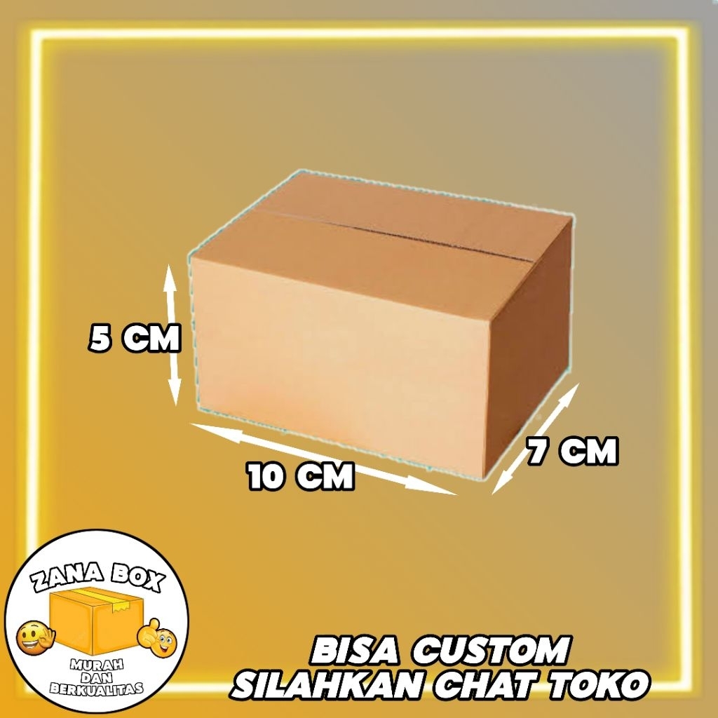 

kardus packing ukuran 10x7x5