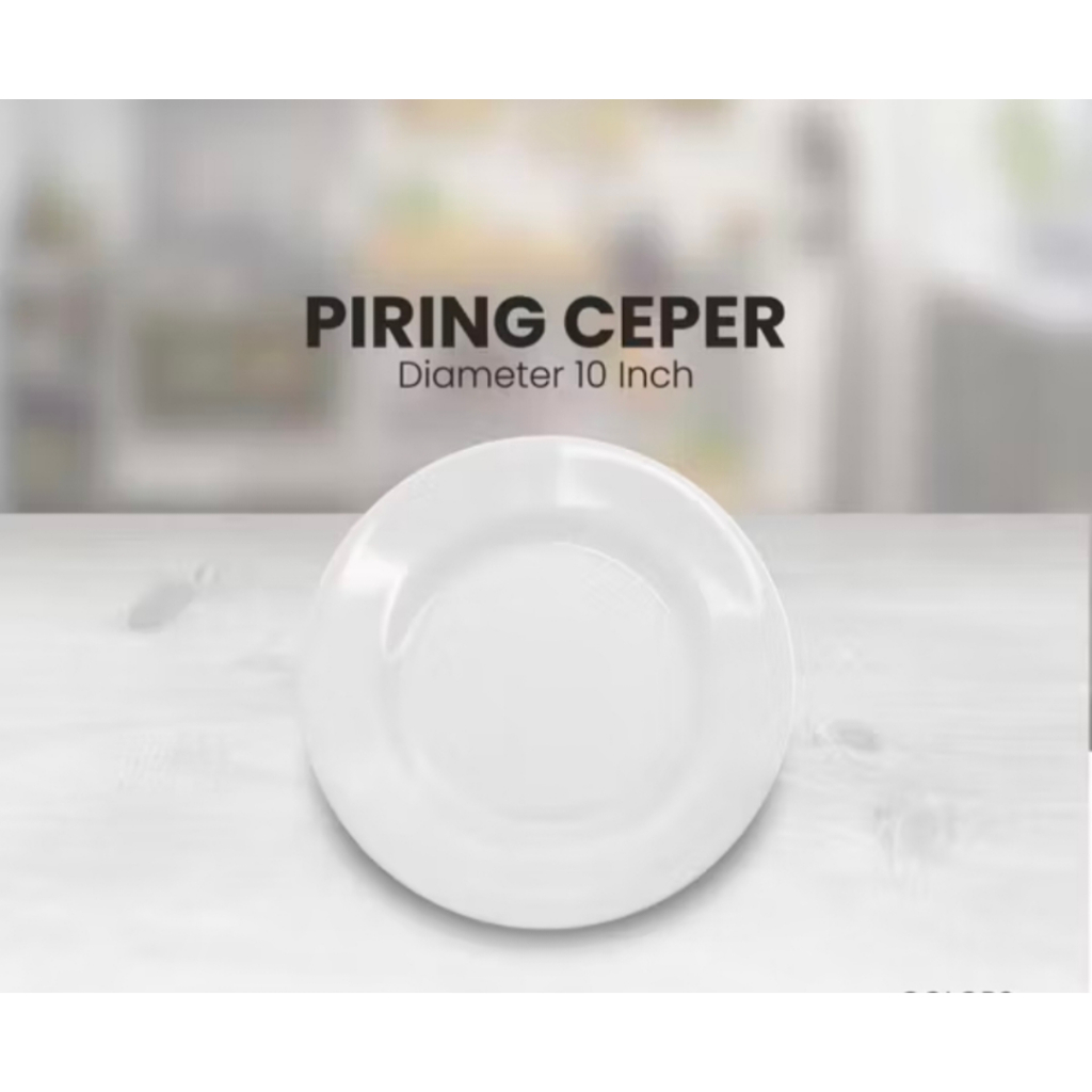 Piring Melamine G2110 Piring Ceper 10 Inch - Nasi Goreng/Nasi Uduk/Nasi Pecel/Mie Goreng