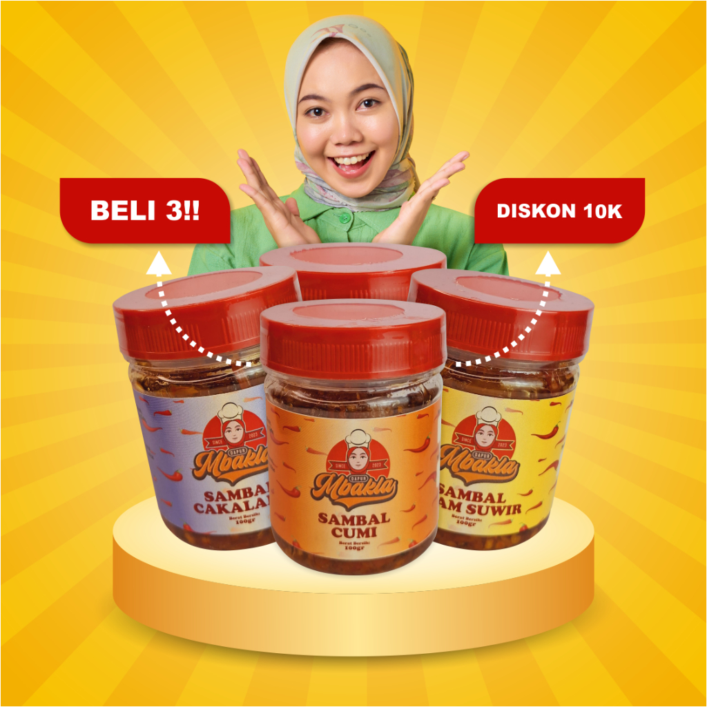 

Dapur Mbakla | Sambel Cumi Ayam Suwir Cakalang Cumi Ijo Pedas Enak