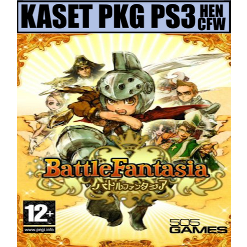 Kaset pkg ps3 Battle Fantasia