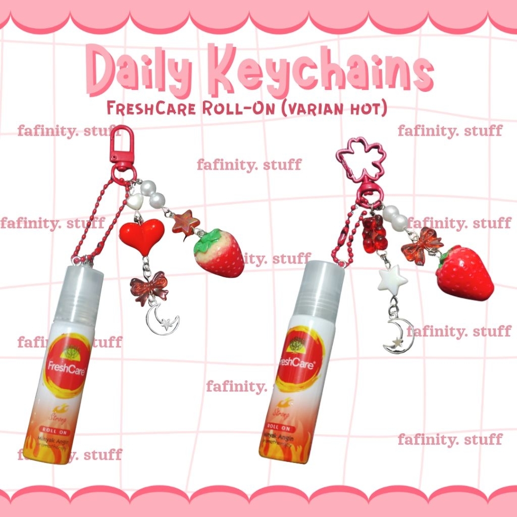 [DAILY KEYCHAIN] FreshCare Roll On || Bagcharm || Trinkets || Gantungan Kunci