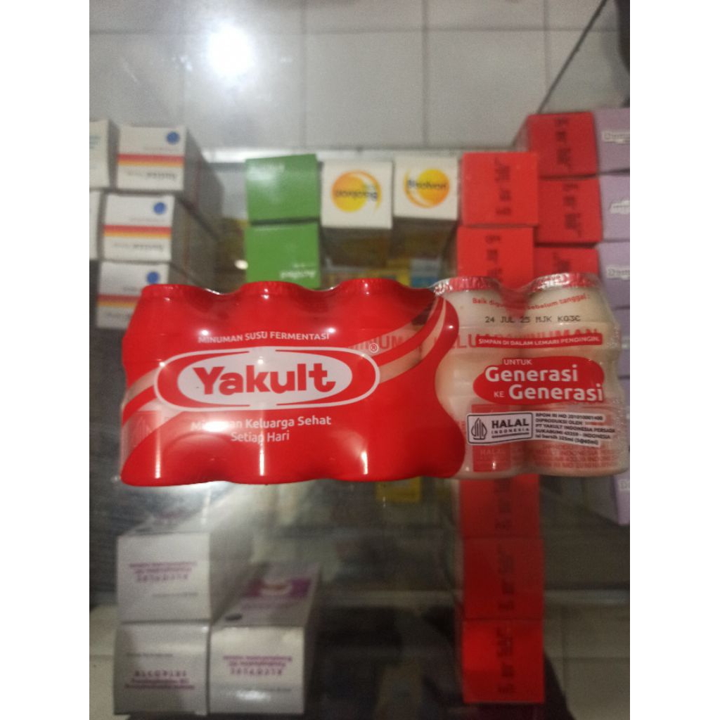 

Yakult Original Susu Fermentasi 65 mL perbotol