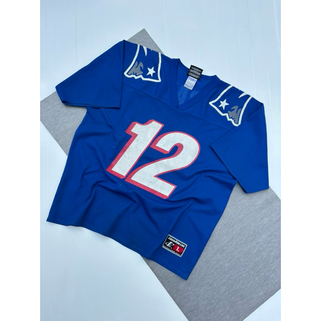 Jersey NFL Patriots Brady Logo Athletic