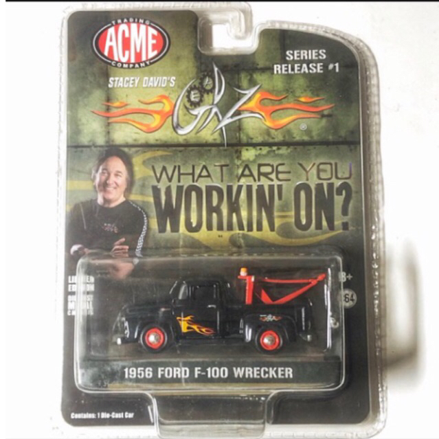 1/64 greenlight 1956 ford f100 wrecker