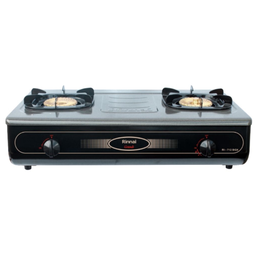 KOMPOR GAS RINNAI 2 TUNGKU JUMBO RI712BGX API TURBO