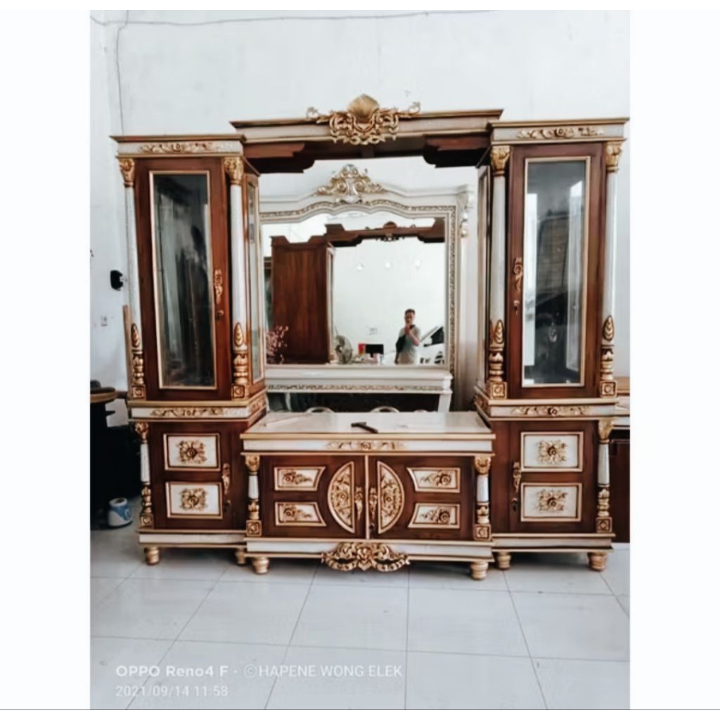 bufet pisah jati/bufet tv jati